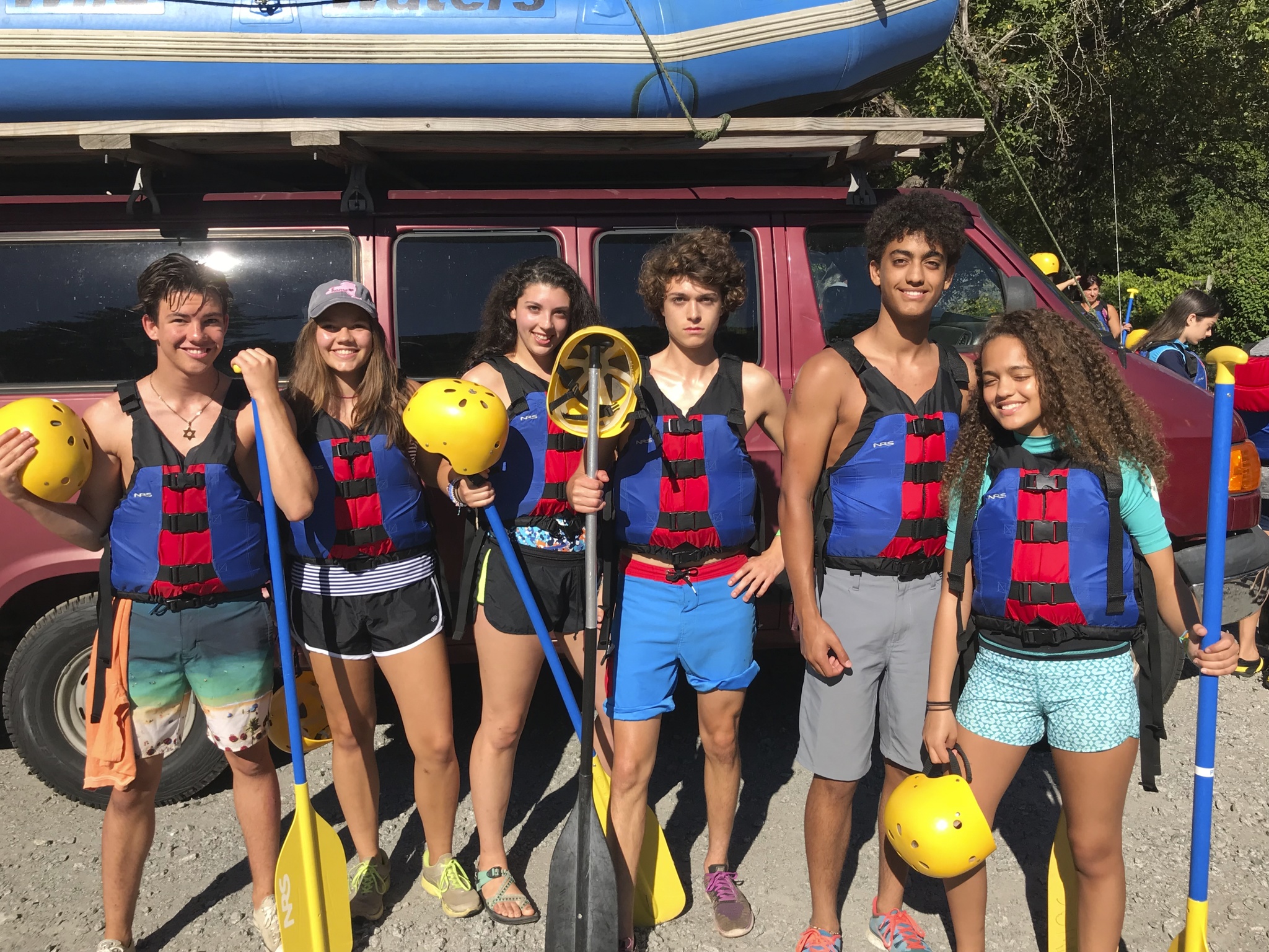 Whitewater Rafting – Camp Gilgal Family